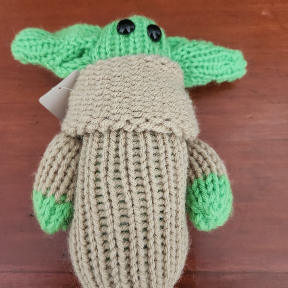 Crocheted Yoda